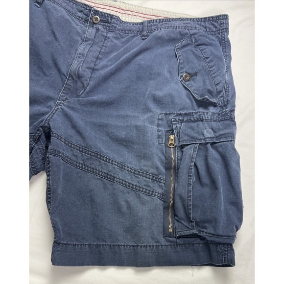 Polo Ralph Lauren Cargo Shorts Mens 42 Blue Surplus Fit Utility RL-067 Cotton C5 - Picture 8 of 15